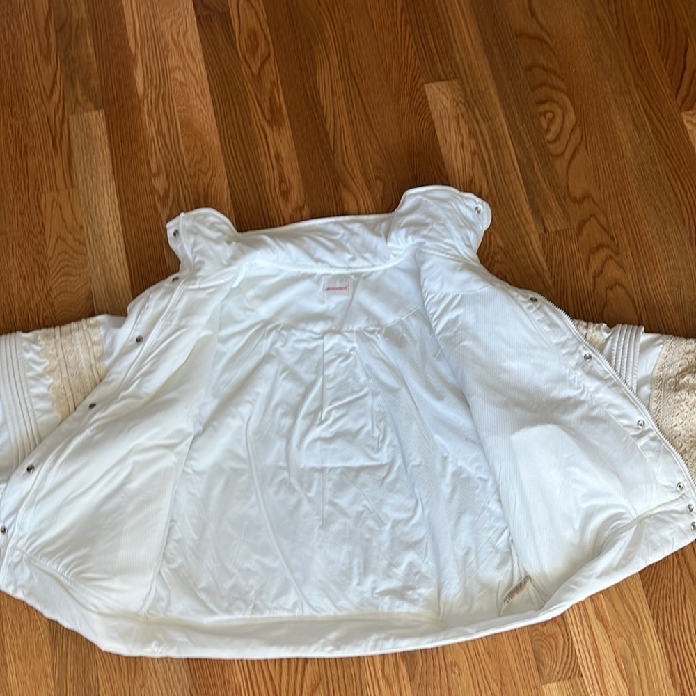 NWT Free People Solstice Bomber Size XS Color White - Picture 14 of 17